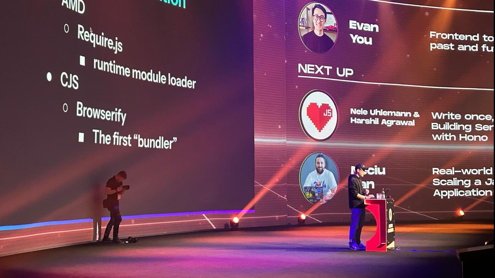 Evan You talking about the need for modularization